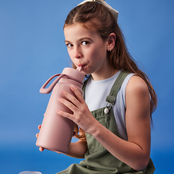 Insulated Flip Top 1 Litre Bottle - berry smoothie