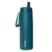 690mL insulated flip top bottle - sea glass