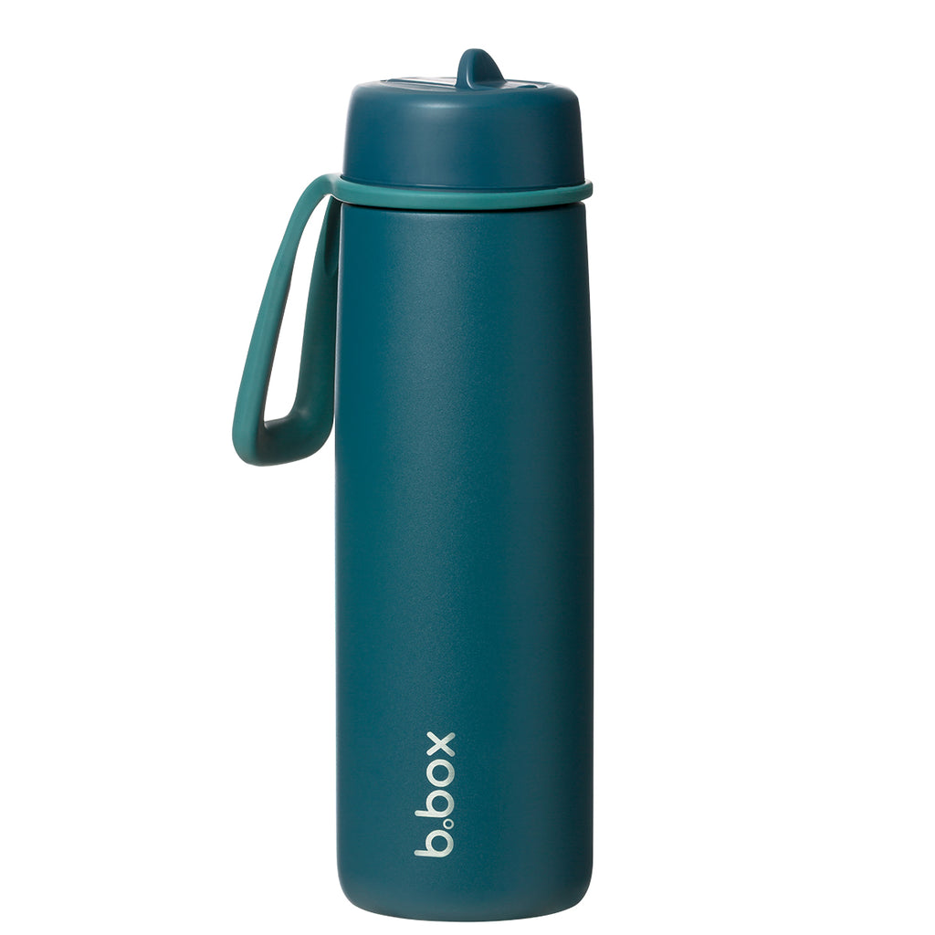 690mL insulated flip top bottle - sea glass