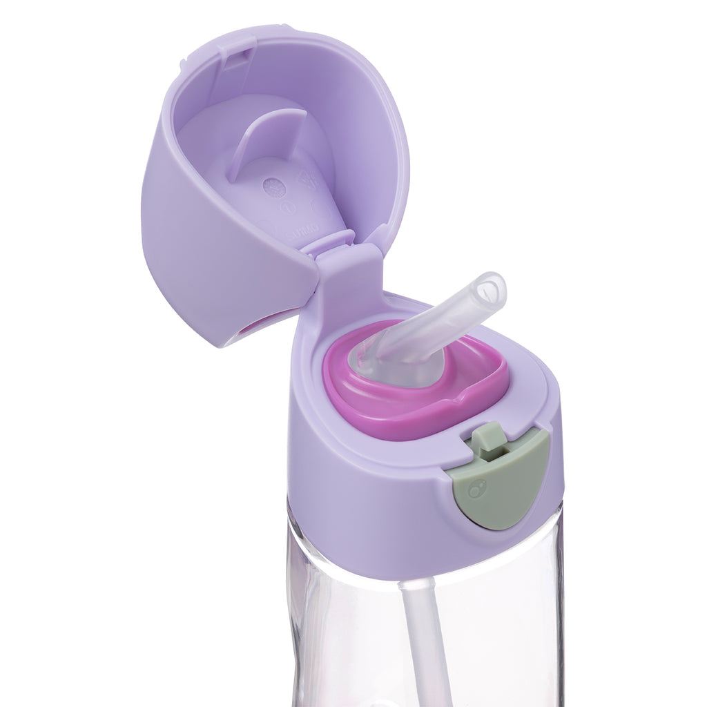 tritan™ drink bottle 450ml - sugar plum