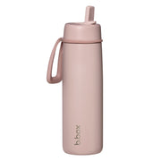 690mL insulated flip top bottle - blush crush