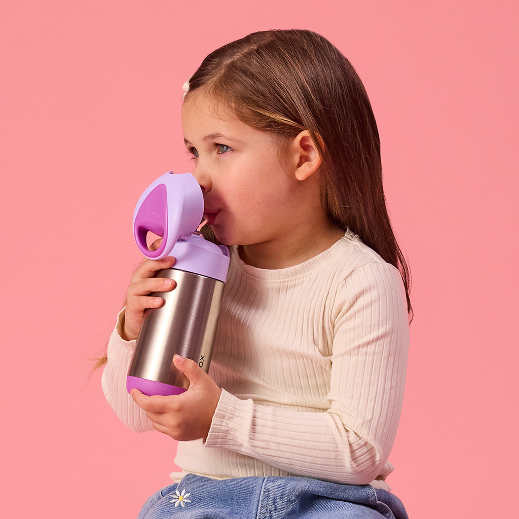 350mL insulated drink bottle - sugar plum