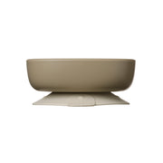 suction bowl trio - latte