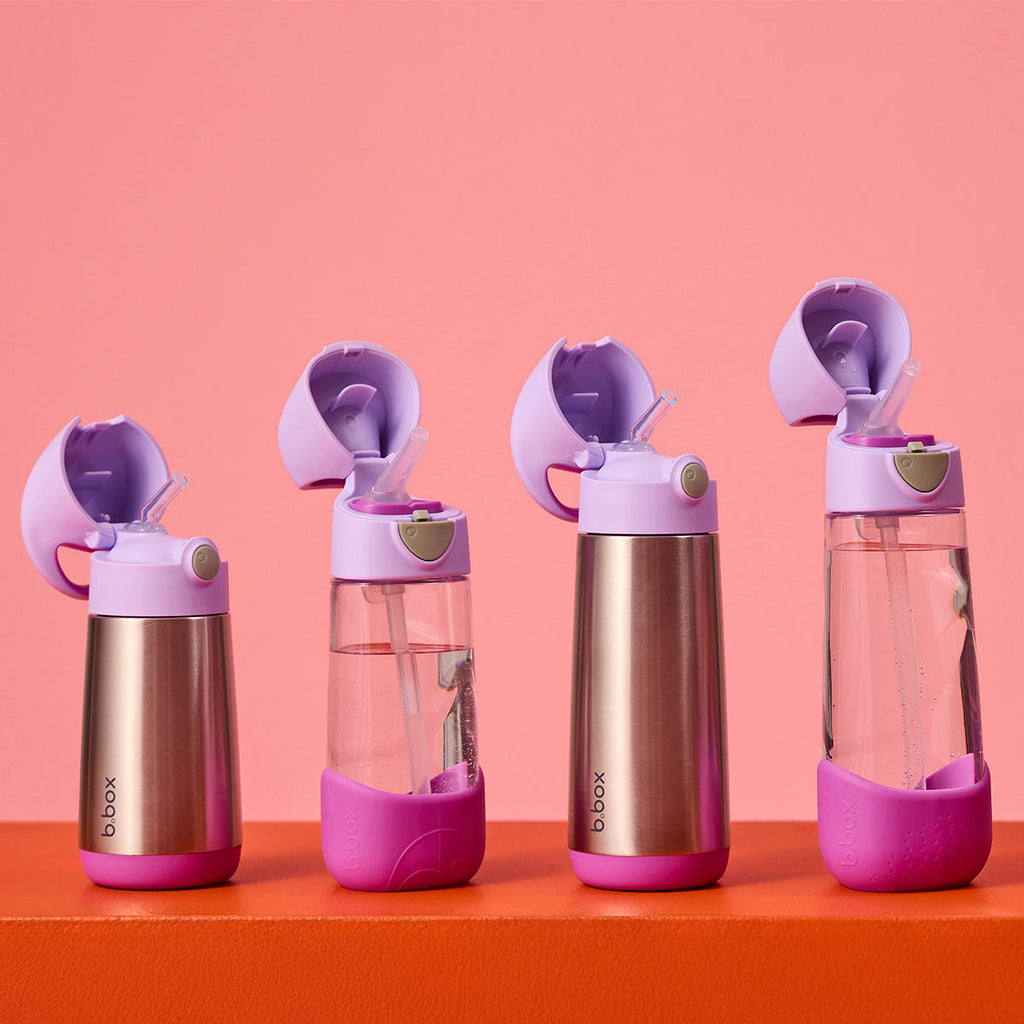 350mL insulated drink bottle - sugar plum