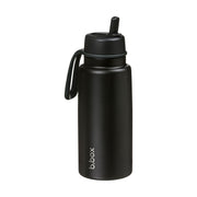 Insulated Flip Top 1 Litre Bottle - deep space