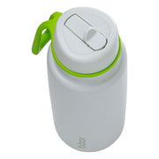 Insulated Flip Top 1 Litre Bottle - lime time