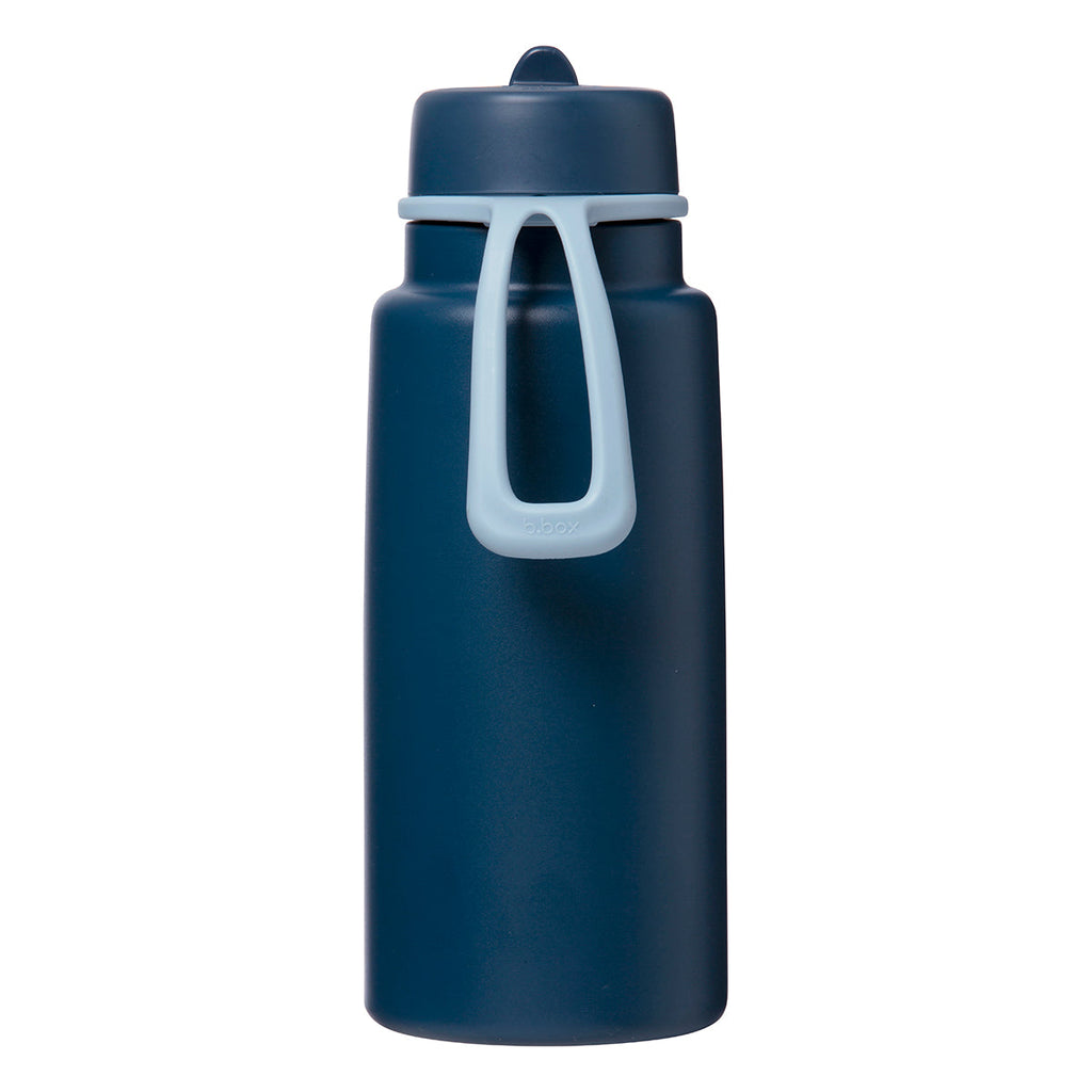 Insulated Flip Top 1 Litre Bottle - midnight