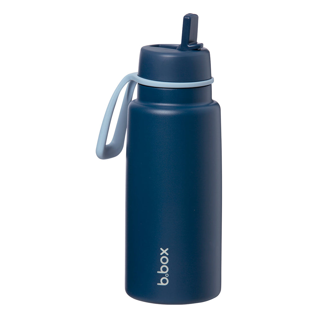 Insulated Flip Top 1 Litre Bottle - midnight