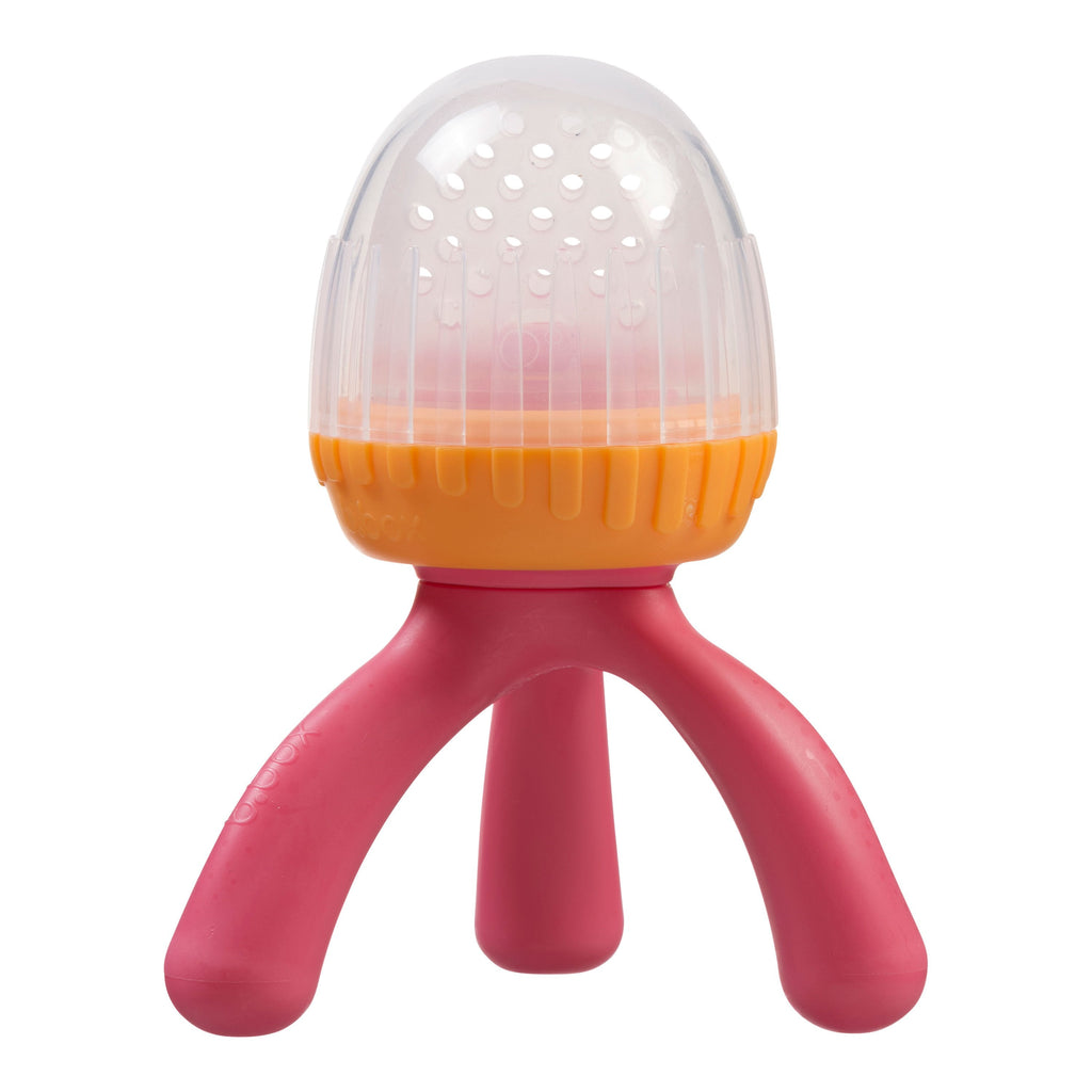 silicone fresh food feeder - strawberry shake - b.box for kids