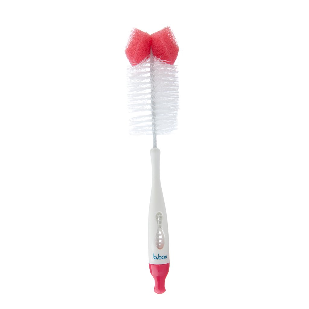2-in-1 bottle and teat cleaner - berry surprise
