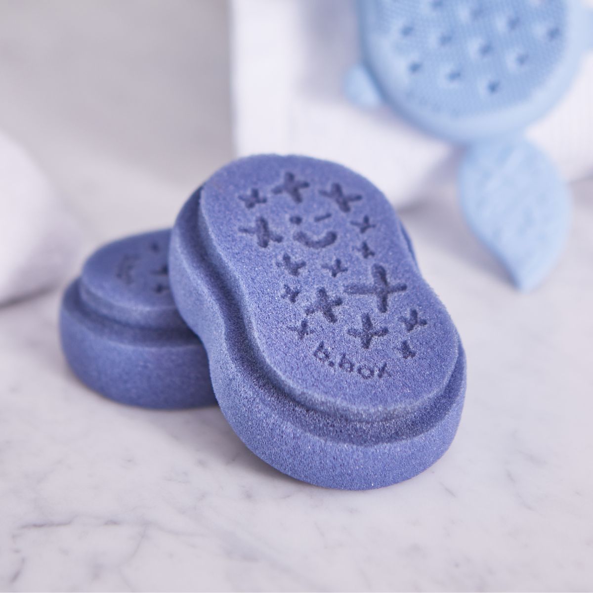 Baby Bath Brush Replacement Sponge - 2 Pack