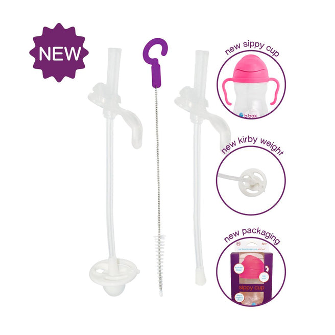pack de pailles de remplacement - b.box for kids