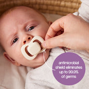 pacifier twin pack - sage + vanilla