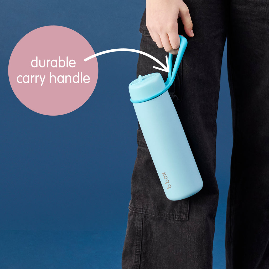 690mL insulated flip top bottle - blush crush