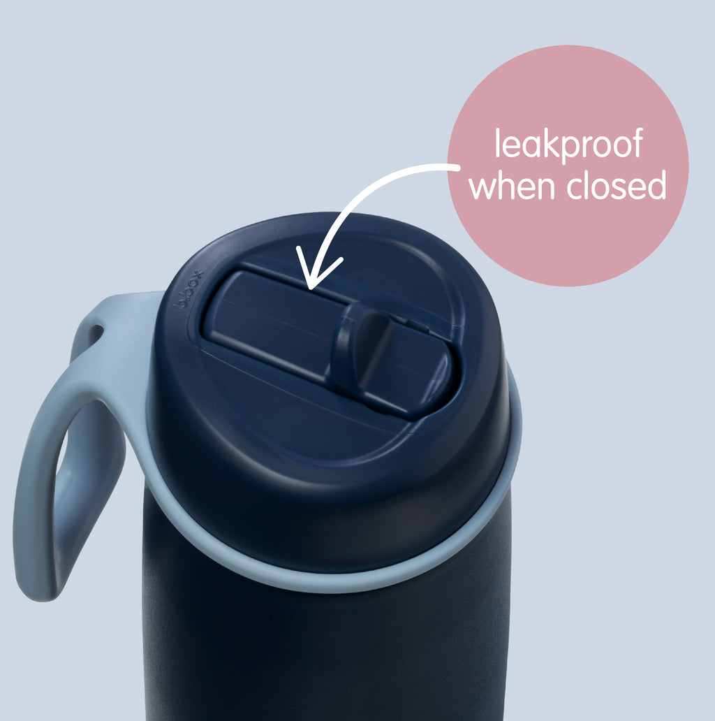 690mL insulated flip top bottle - blush crush