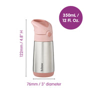 350mL insulated drink bottle - sugar plum