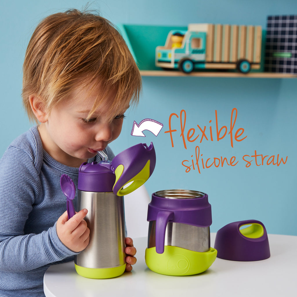 350ml insulated drink bottle - passion splash - b.box for kids