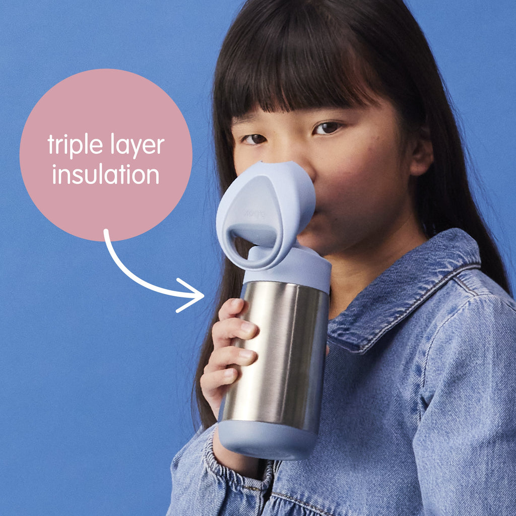 350ml Insulated Drink Bottle - lemon twist