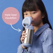 350mL insulated drink bottle - sugar plum
