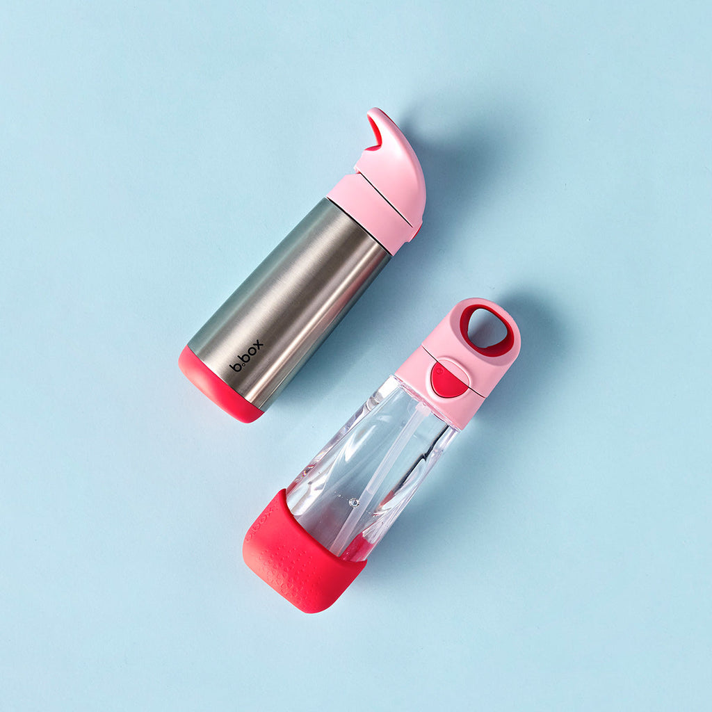 500ml insulated drink bottle - flamingo fizz