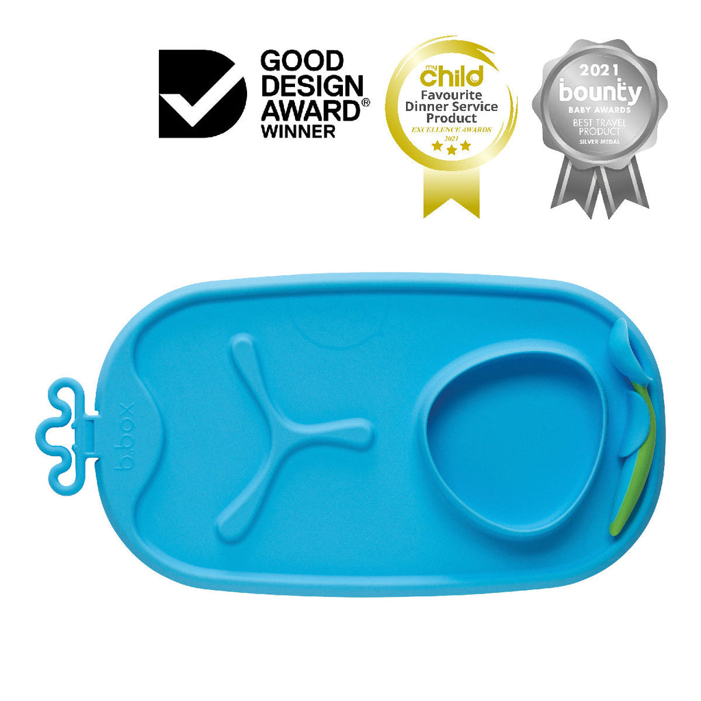 roll + go mealtime mat - ocean breeze