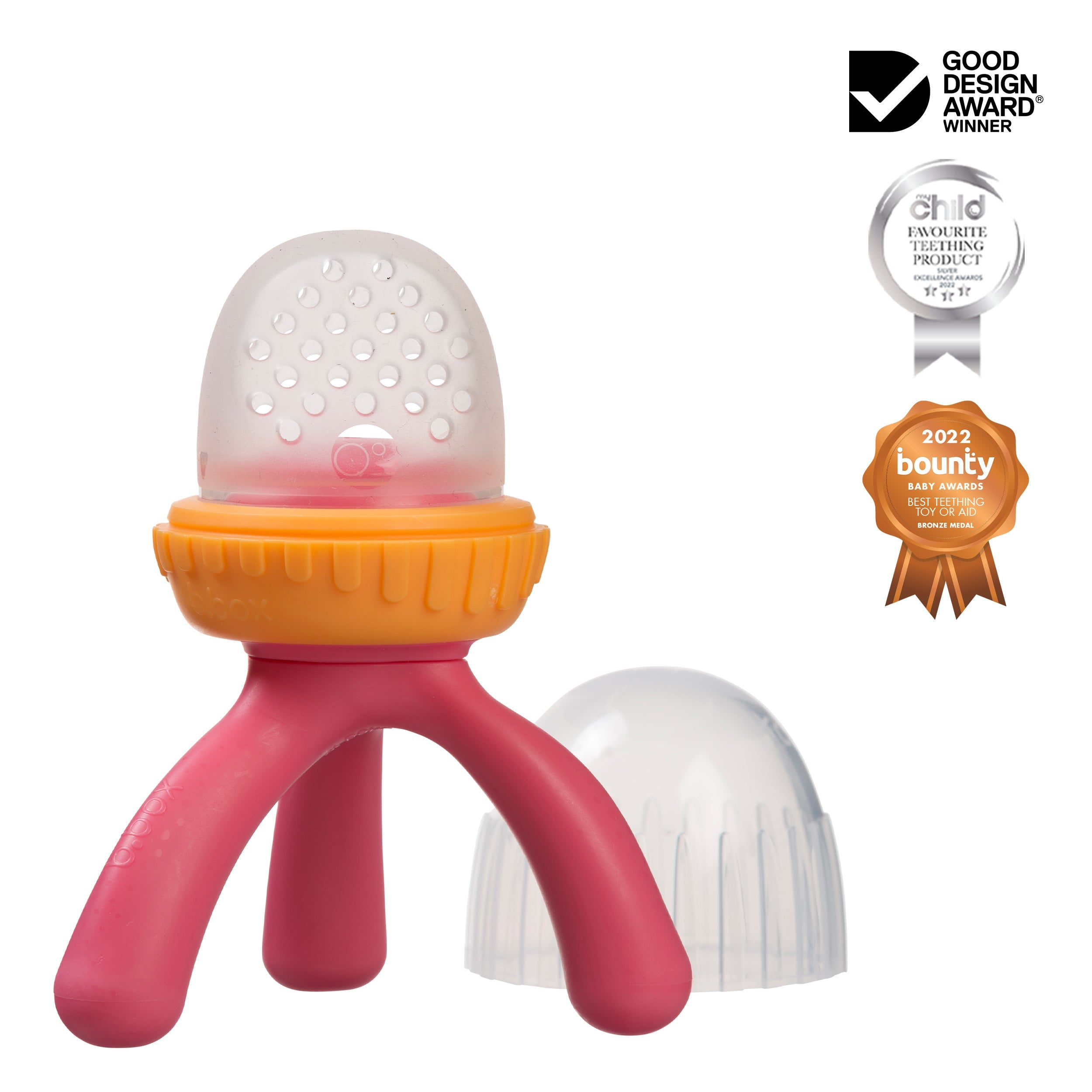 silicone fresh food feeder - strawberry shake