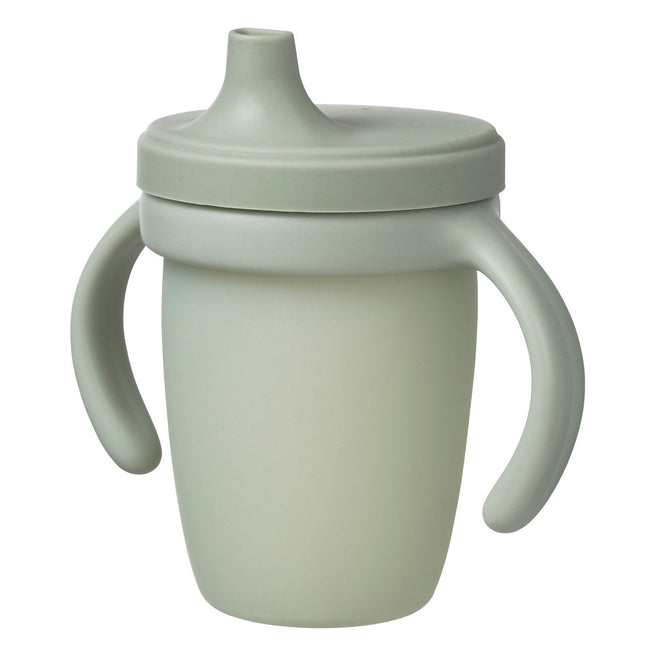 gobelet à bec en silicone - sage
