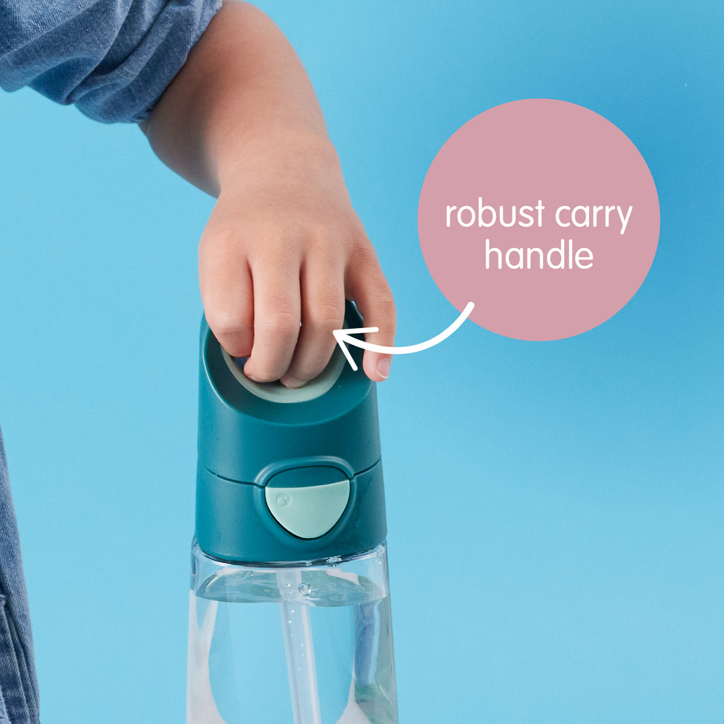 tritan™ drink bottle 450ml - sugar plum