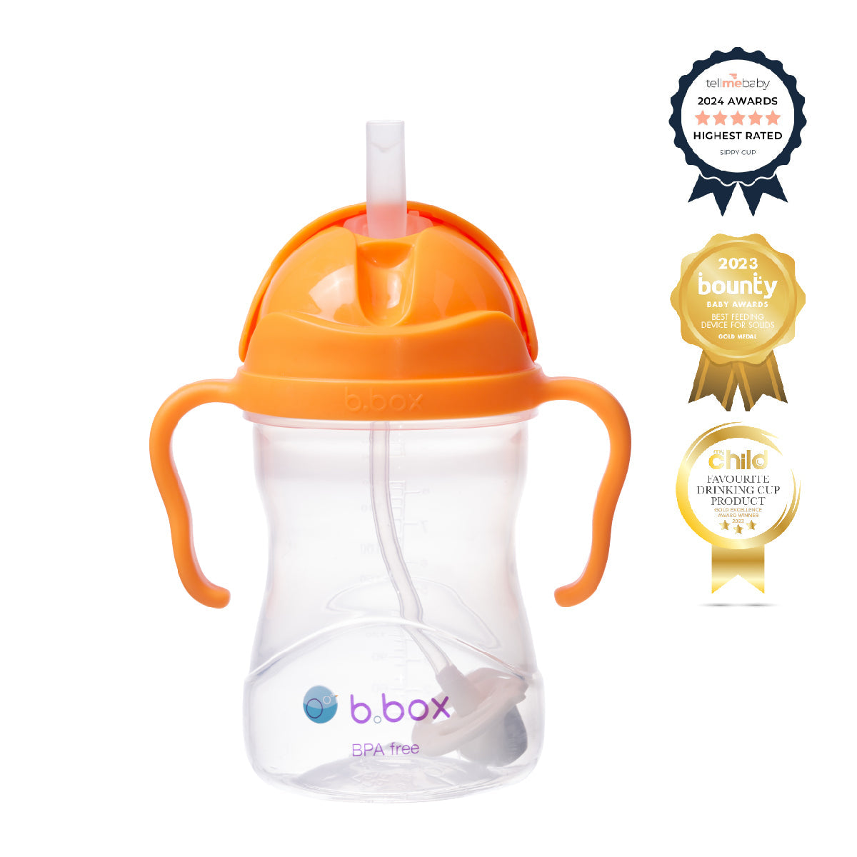 sippy cup - orange zing