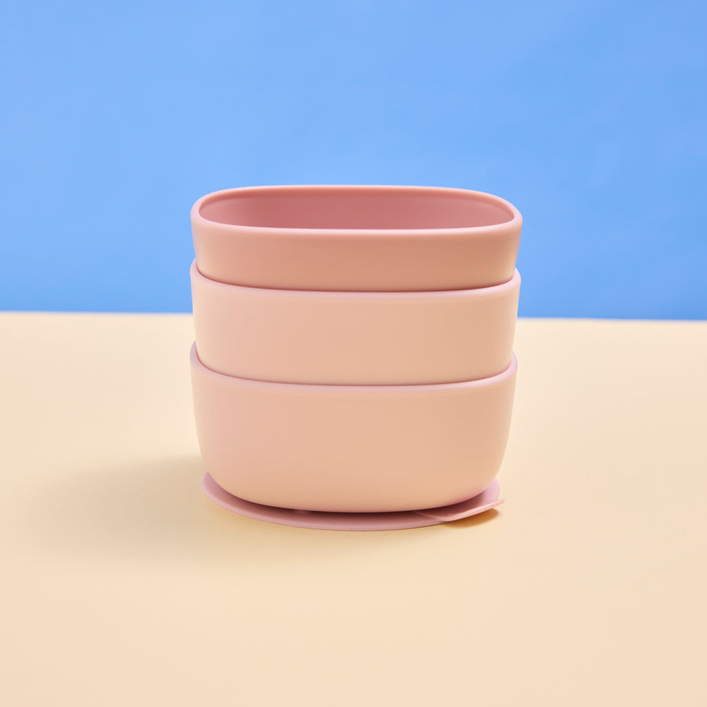 Saugfuss-Schüssel-Duo – Blush
