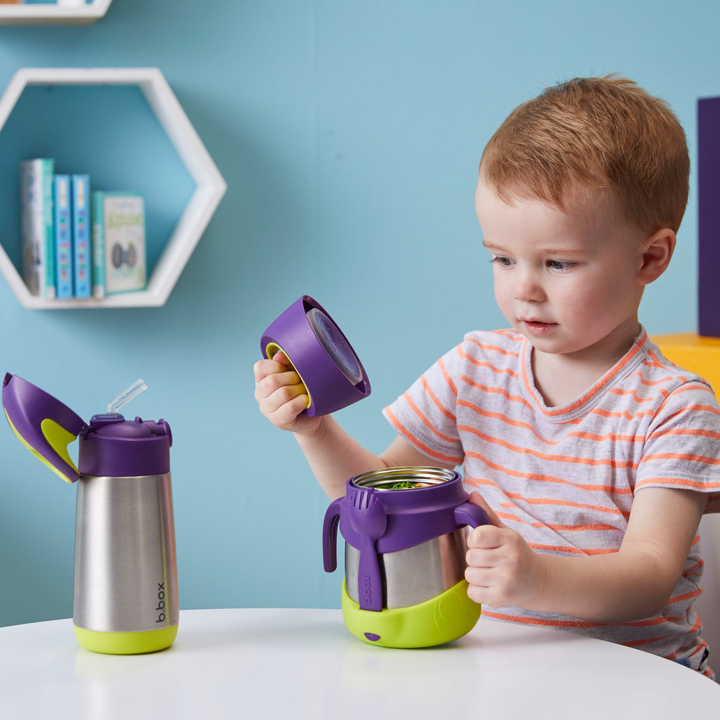 insulated drink bottle - passion splash - b.box for kids