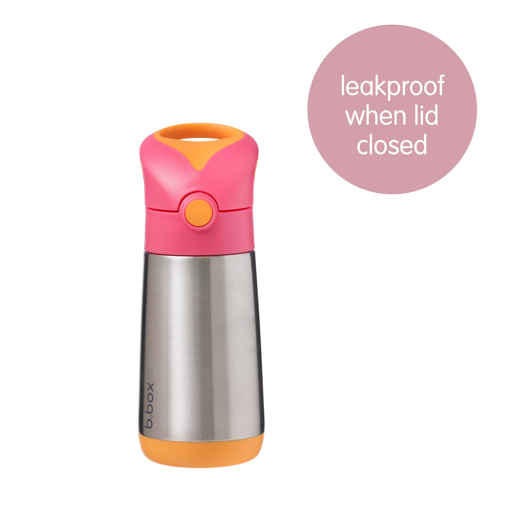 350ml Insulated Drink Bottle - lemon twist
