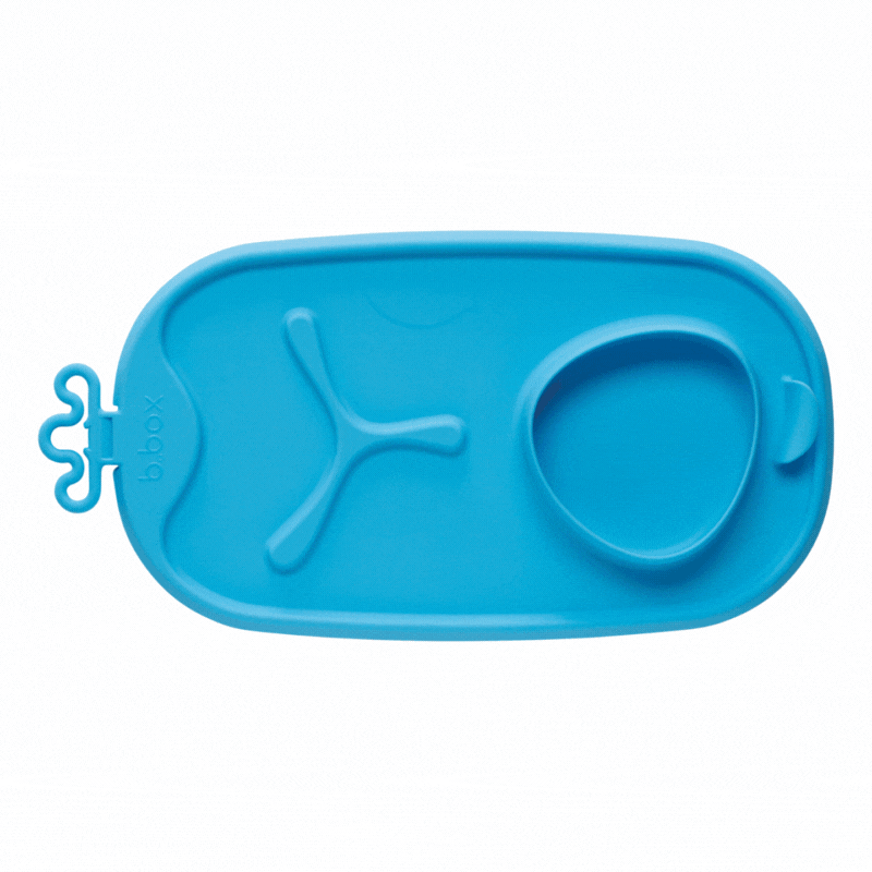 roll + go mealtime mat - passion splash