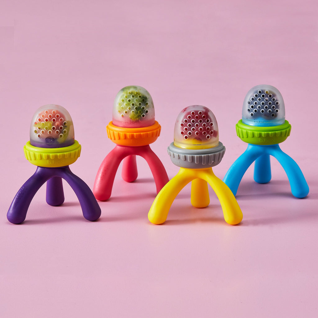 silicone fresh food feeder - passion splash - b.box for kids